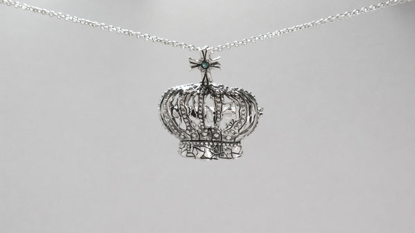 Stereo Crown Necklace – Minx Jewelry