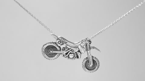 MX Bike Necklace