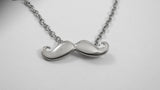 Gold Mustache Necklace (Gold Plated)