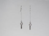 Single Hanging Key Earring
