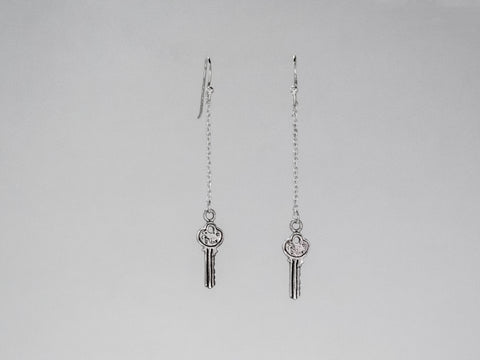 Single Hanging Key Earring