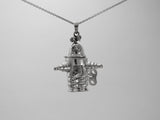 Vintage Robot Necklace