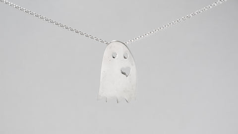 Don't Forget Me Ghost Necklace