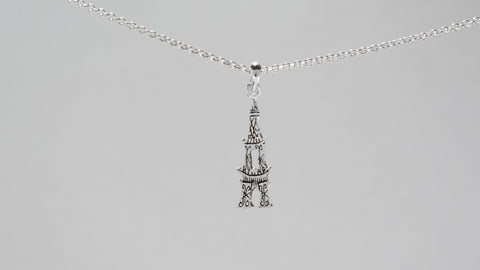 Buy Golden Eiffel Tower Necklace Online in India - Etsy