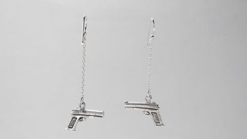 Glock Earring on Chain