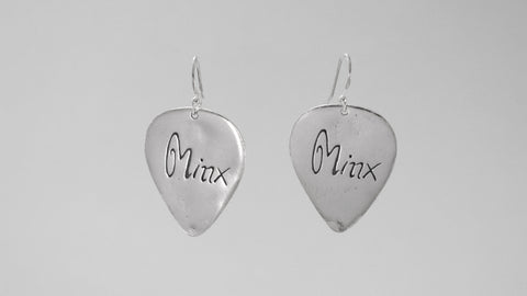 Guitar Pick Earring