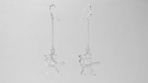 Gun Guy Earring