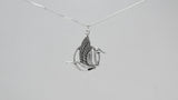 Japanese Crane Necklace