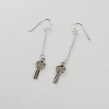 Single Hanging Key Earring
