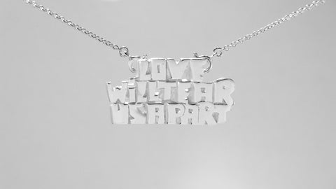 Love Will Tear Us Apart Necklace