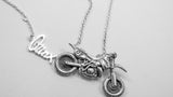 MX Bike Necklace
