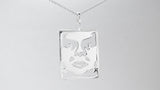 Obey Icon Face Necklace