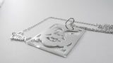 Obey Icon Face Necklace