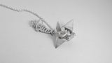 Paper Crane Necklace