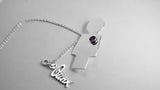 Purple Heart Necklace