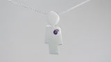 Purple Heart Necklace