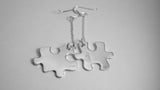 Puzzled Earring
