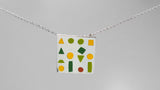 Stained Glass Necklace