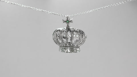 Stereo Crown Necklace