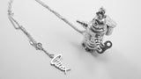 Vintage Robot Necklace